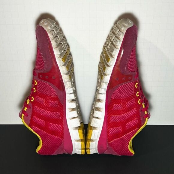 Womens REEBOK RealFlex Transition Pink Running Shoes / Size 8 - Picture 7 of 10